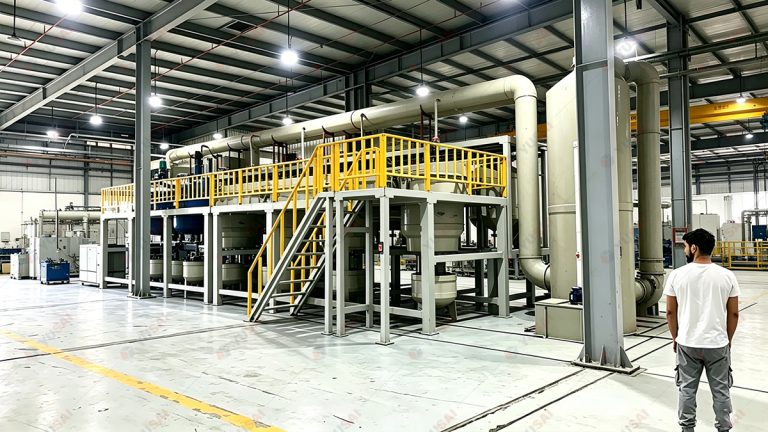 E-waste recycling and precious metals refining plant
