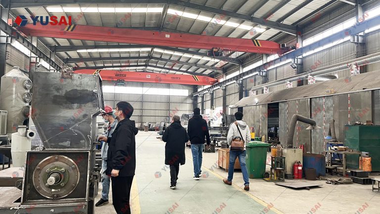 e-waste recycling plant